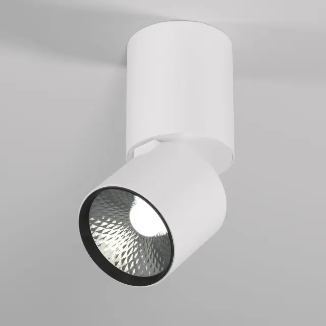 Точечный светильник Elektrostandard 25042/LED/(a063679) SENS — белый, ракурс 4