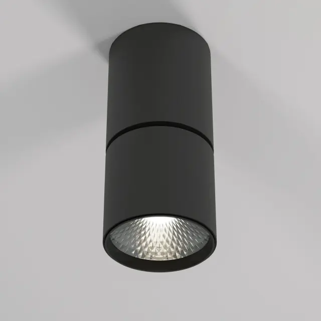 Точечный светильник Elektrostandard 25042/LED/(a063680) SENS — черный, ракурс 4