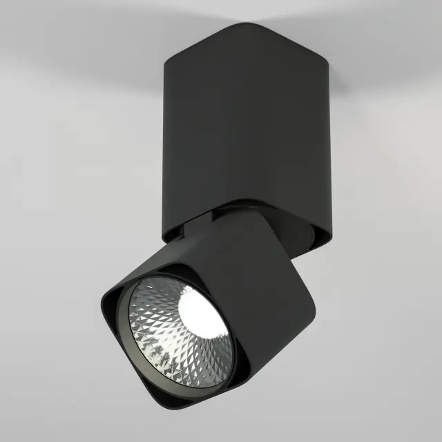 Точечный светильник Elektrostandard 25043/LED/(a063682) CUBUS — черный