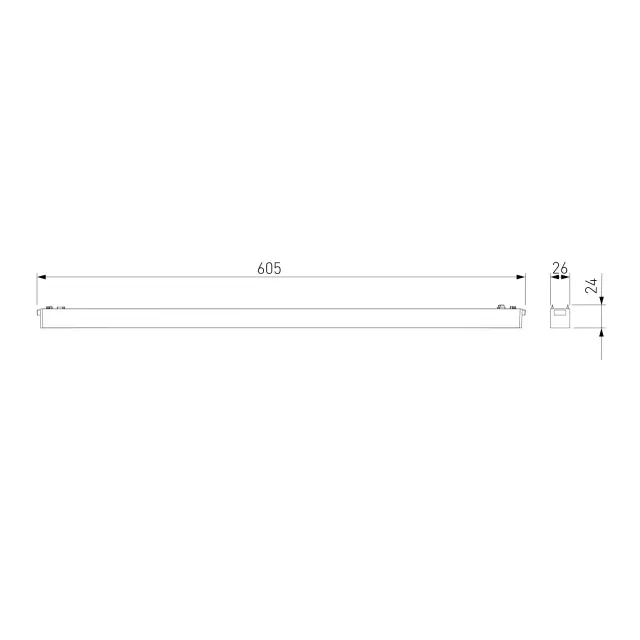 Трековый светильник 20W 4000K Vision Flat Magnetic 85089/01 — черный, ракурс 8