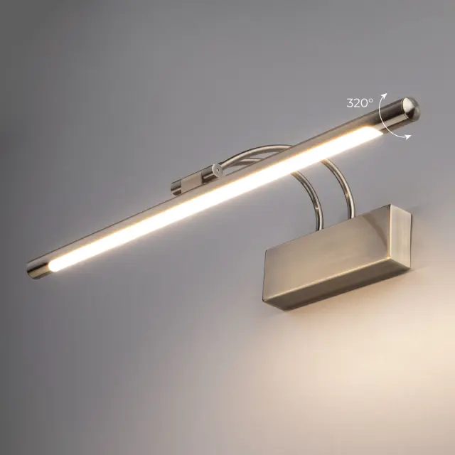 Подсветка для картин/зеркал Elektrostandard MRL LED 10W 1011 IP20 бронза/(a063695) SIMPLE, ракурс 3