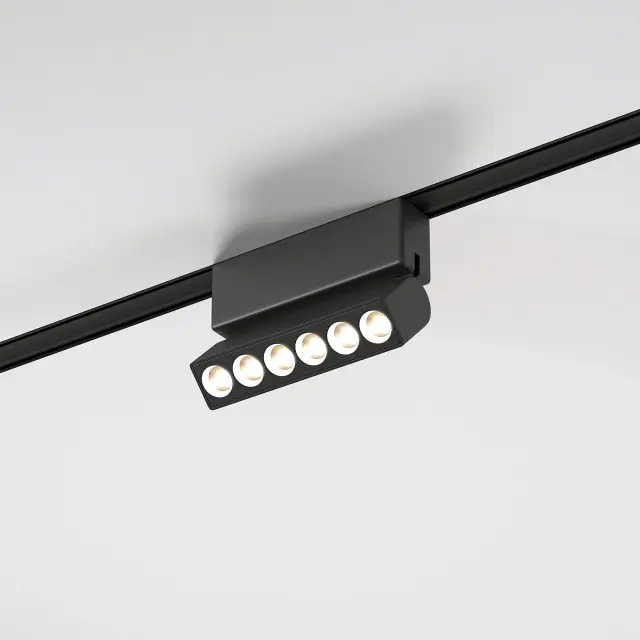 Трековый светильник 6W 4000K Insight Flat Magnetic 85090/01 — черный