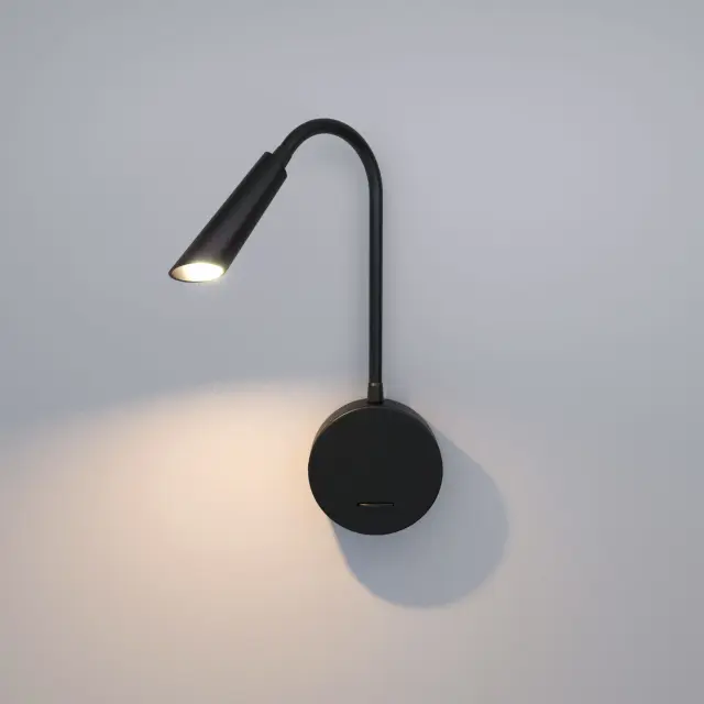 Бра Elektrostandard 40120/LED черный/(a063704) STEM