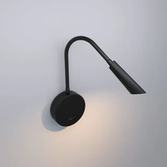 Бра Elektrostandard 40120/LED черный/(a063704) STEM, ракурс 4