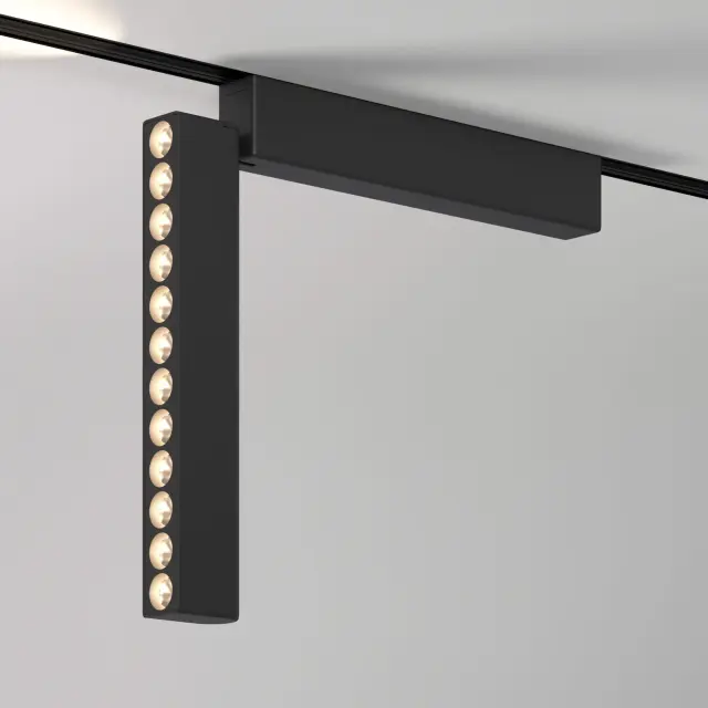 Трековый светильник 12W 4000K Insight Flat Magnetic 85091/01 — черный, ракурс 4