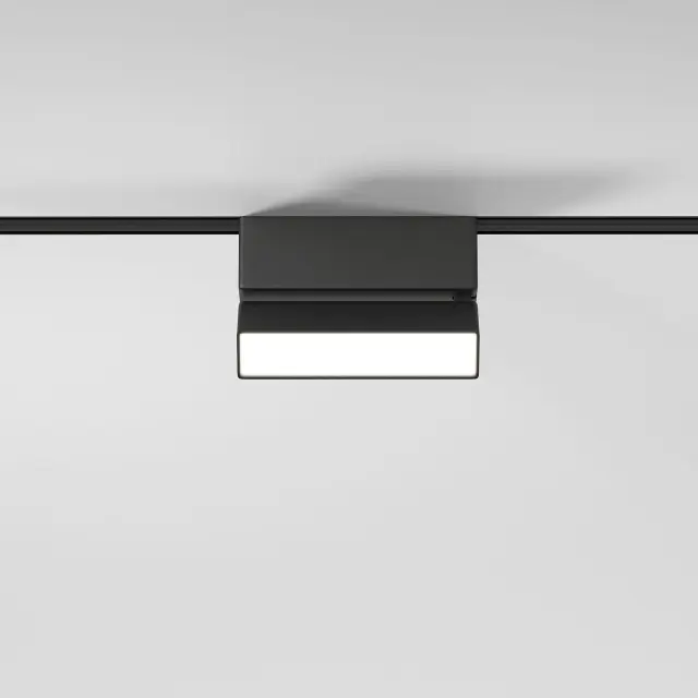 Трековый светильник 5W 4000K Unity Flat Magnetic 85092/01 — черный, ракурс 2