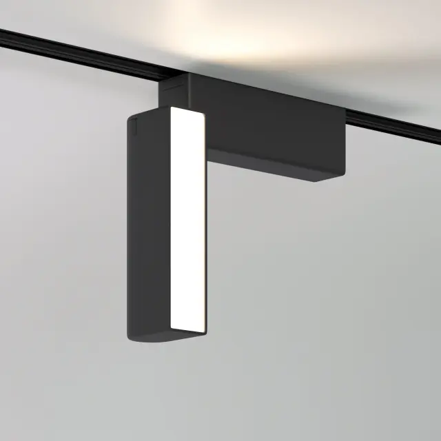 Трековый светильник 5W 4000K Unity Flat Magnetic 85092/01 — черный, ракурс 4