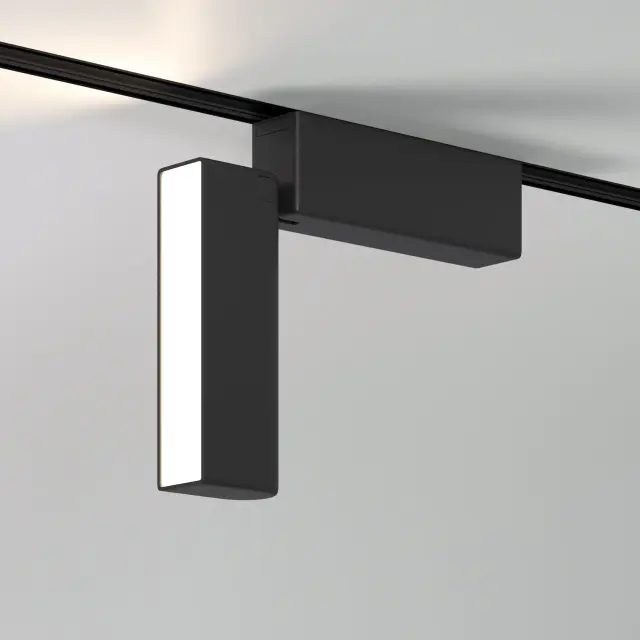 Трековый светильник 5W 4000K Unity Flat Magnetic 85092/01 — черный, ракурс 5