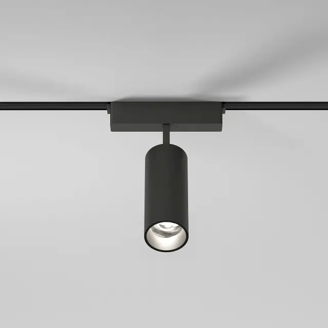 Трековый светильник 9W 4000K Arcos Flat Magnetic 85095/01 — черный, ракурс 2