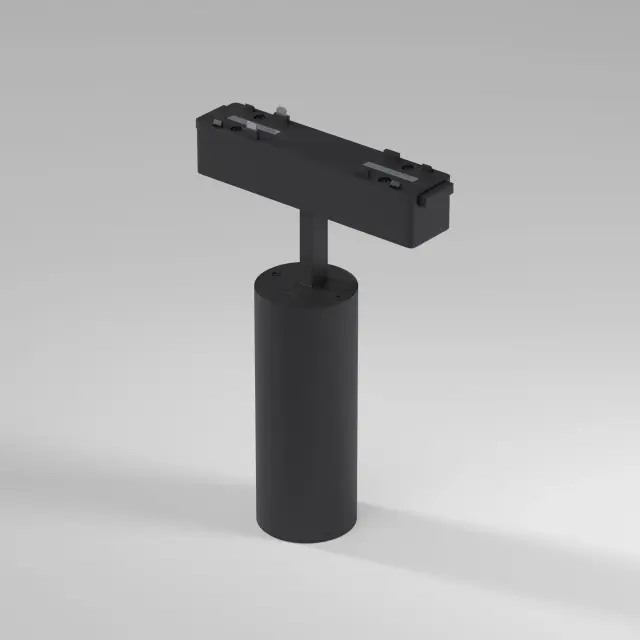 Трековый светильник 9W 4000K Arcos Flat Magnetic 85095/01 — черный, ракурс 3