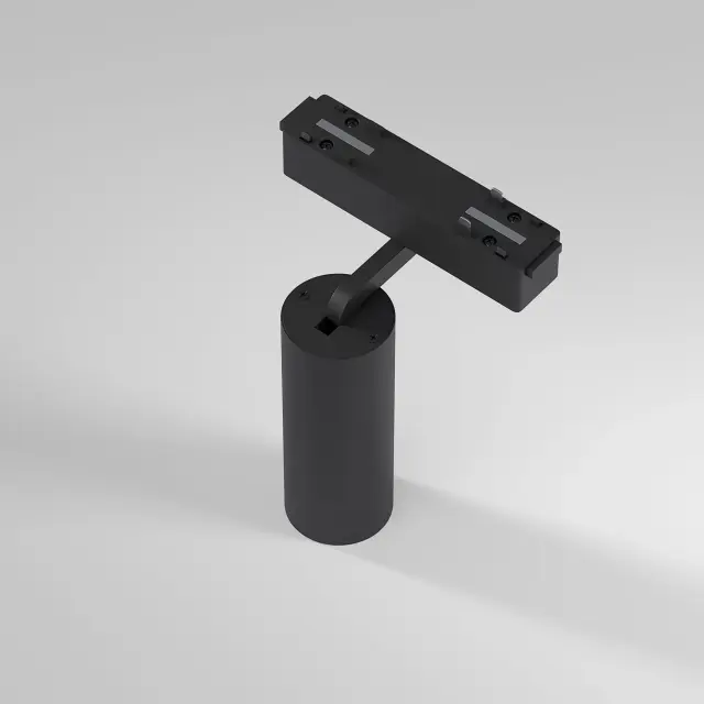 Трековый светильник 9W 4000K Arcos Flat Magnetic 85095/01 — черный, ракурс 4