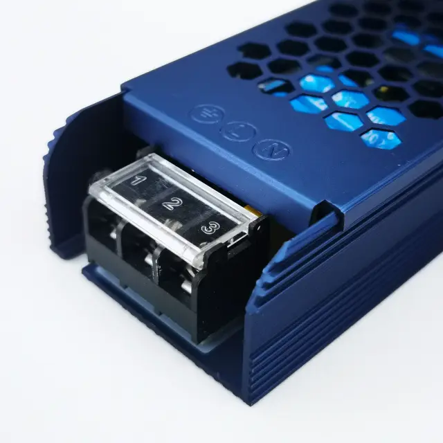 Блок питания 100W 48V IP00 2A 95046/00 — синий, ракурс 2