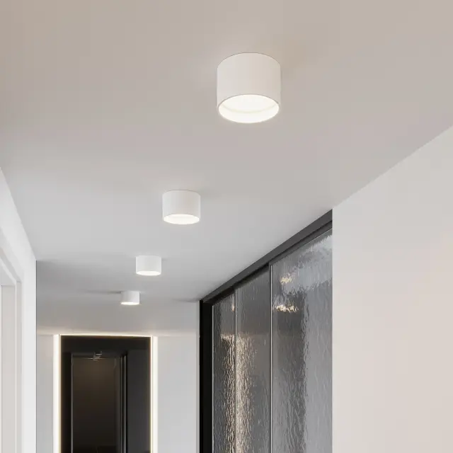Точечный светильник Elektrostandard 25123/LED/(a063927) BANTI — белый, ракурс 3