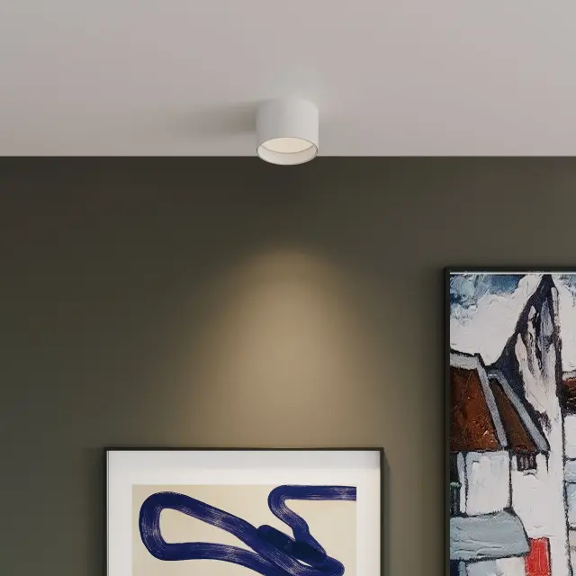 Точечный светильник Elektrostandard 25123/LED/(a063927) BANTI — белый, ракурс 4