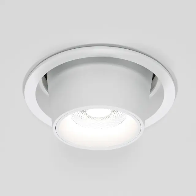 Точечный светильник Elektrostandard 25086/LED/(a063991) CONNER — белый, ракурс 2