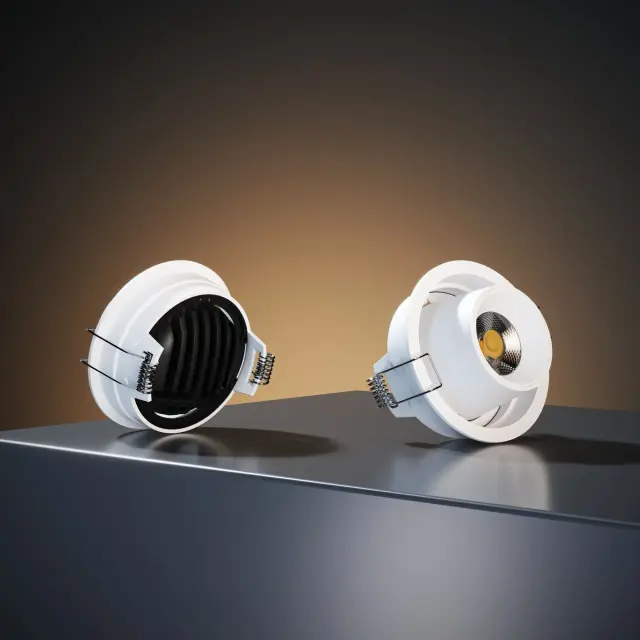 Точечный светильник Elektrostandard 25086/LED/(a063991) CONNER — белый, ракурс 7