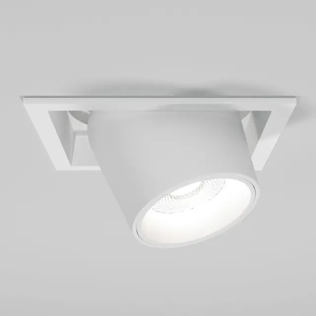 Точечный светильник Elektrostandard 25087/LED/(a063993) CONNER — белый, ракурс 3
