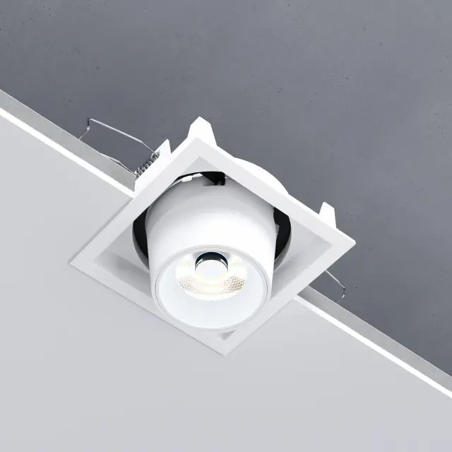 Точечный светильник Elektrostandard 25087/LED/(a063993) CONNER — белый, ракурс 5