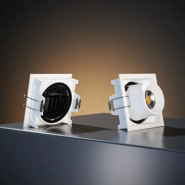 Точечный светильник Elektrostandard 25087/LED/(a063993) CONNER — белый, ракурс 8