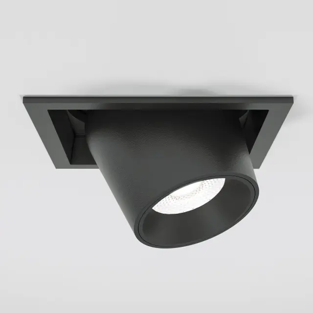 Точечный светильник Elektrostandard 25087/LED/(a063994) CONNER — черный, ракурс 3