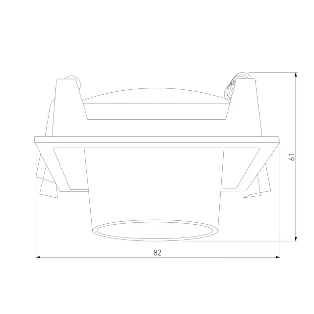 Точечный светильник Elektrostandard 25087/LED/(a063994) CONNER — черный, ракурс 7