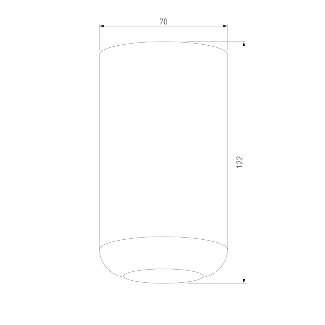 Точечный светильник Elektrostandard 25044/LED/(a064194) ONDE — черный, ракурс 5