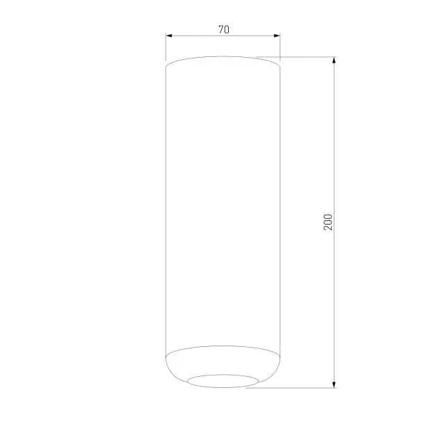 Точечный светильник Elektrostandard 25045/LED/(a064196) ONDE — черный, ракурс 4