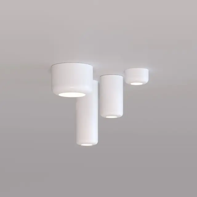 Точечный светильник Elektrostandard 25045/LED/(a064197) ONDE — белый, ракурс 3