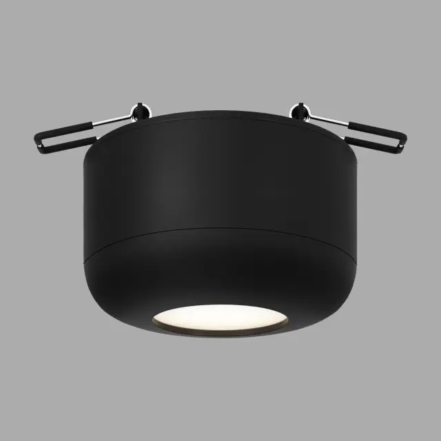 Точечный светильник Elektrostandard 25088/LED/(a064200) ONDE — черный, ракурс 4