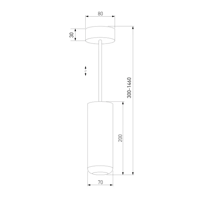 Светильник Elektrostandard 50250 LED/(a064204) ONDE — черный, ракурс 4