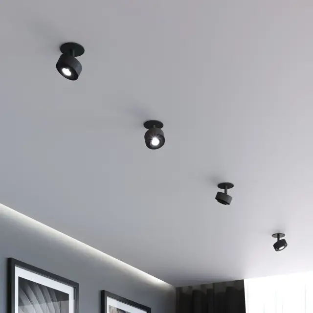 Точечный светильник Elektrostandard 25089/LED/(a064253) ONLY — черный, ракурс 5