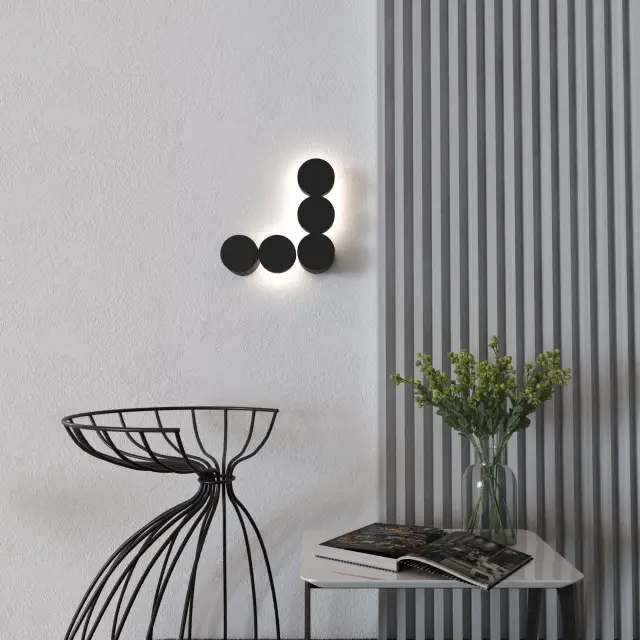 Бра Elektrostandard 40130/LED черный/(a064596) BRIONI, ракурс 3