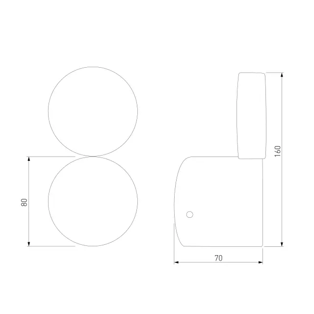 Бра Elektrostandard 40131/LED золото/(a064598) BRIONI — золотой, ракурс 3