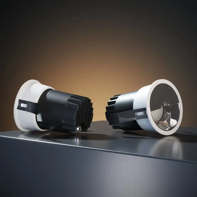 Точечный светильник Elektrostandard 25090/LED/(a064612) INLINE — белый, ракурс 4