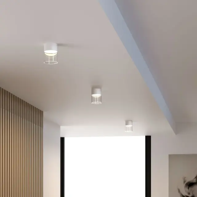Точечный светильник Elektrostandard 25047/LED/(a064710) LUMEN — белый, ракурс 3