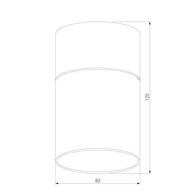 Точечный светильник Elektrostandard 25047/LED/(a064710) LUMEN — белый, ракурс 4