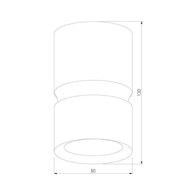 Точечный светильник Elektrostandard 25049/LED/(a064730) KAYO — белый, ракурс 3