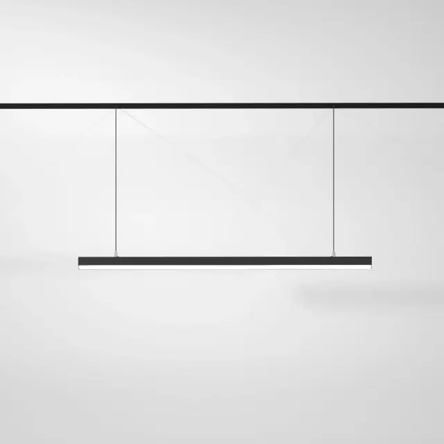Slim Magnetic Трековый светильник 30W 4000K Milo чёрный 85105/01 — черный, ракурс 2