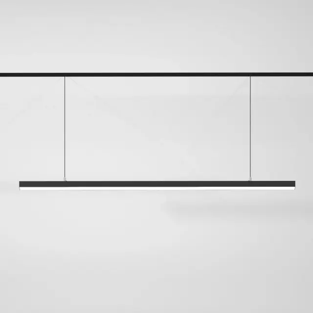 Slim Magnetic Трековый светильник 40W 4000K Milo чёрный 85106/01 — черный, ракурс 2