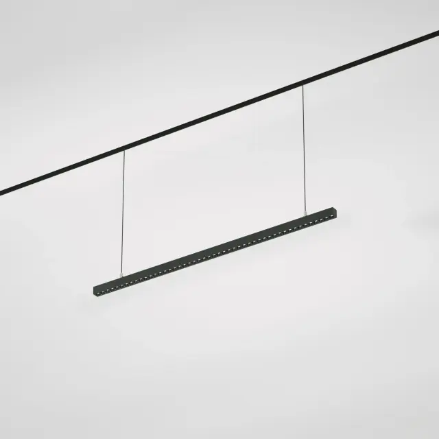 Slim Magnetic Трековый светильник 36W 4000K Vilo чёрный 85107/01 — черный