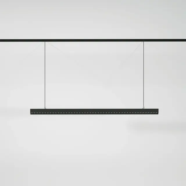Slim Magnetic Трековый светильник 36W 4000K Vilo чёрный 85107/01 — черный, ракурс 2