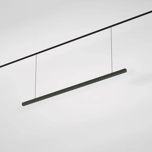 Slim Magnetic Трековый светильник 48W 4000K Vilo чёрный 85108/01 — черный