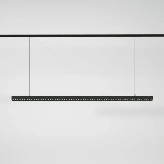 Slim Magnetic Трековый светильник 48W 4000K Vilo чёрный 85108/01 — черный, ракурс 2
