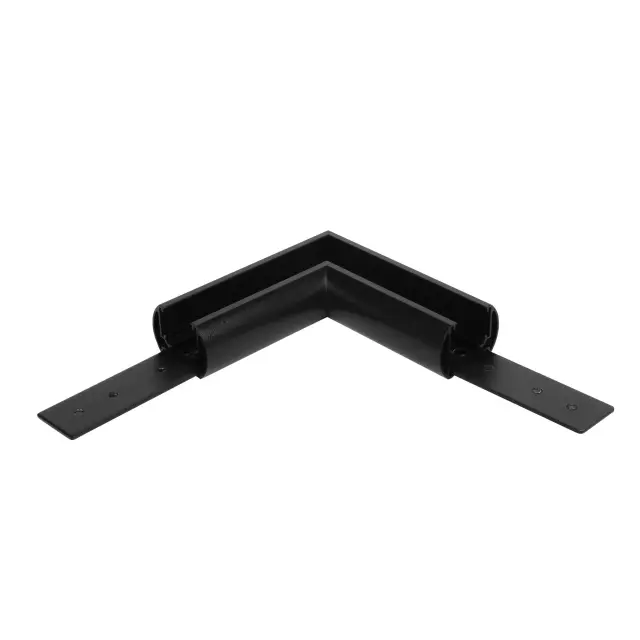 Slim Magnetic Коннектор угловой для шинопровода Round накладной 85135/00 — черный, ракурс 2
