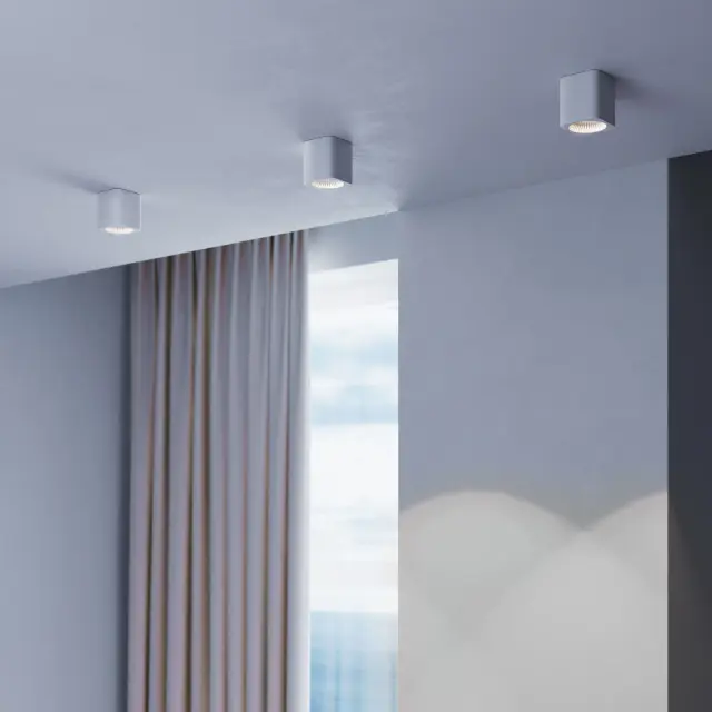 Точечный светильник Elektrostandard 25051/LED/(a065283) MATRIX — белый, ракурс 3