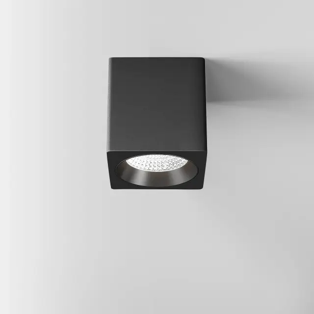 Точечный светильник Elektrostandard 25051/LED/(a065287) MATRIX — черный, ракурс 2
