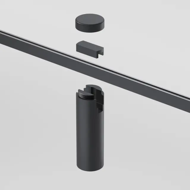Esthetic Magnetic Трековый светильник 5W 3000K (чёрный) 85114/01 — черный, ракурс 3