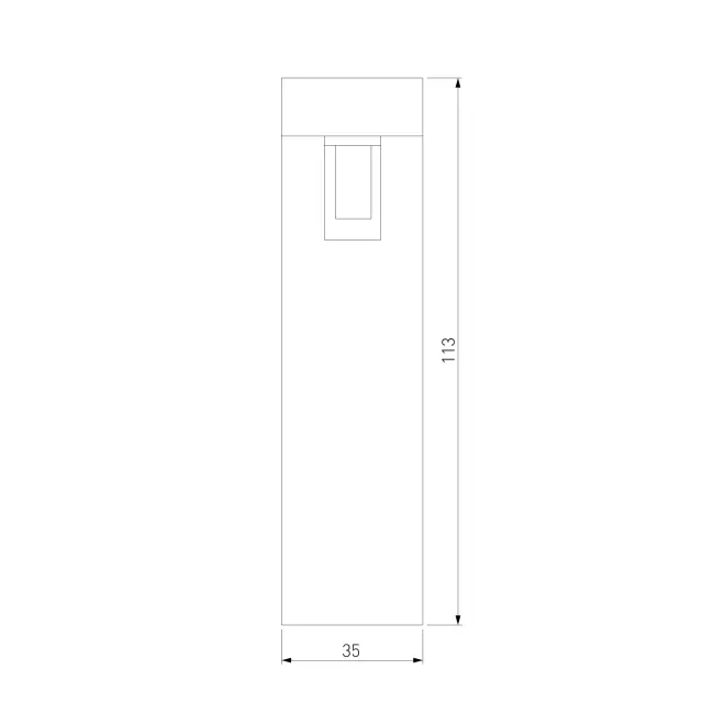 Esthetic Magnetic Трековый светильник 5W 3000K (чёрный) 85114/01 — черный, ракурс 5