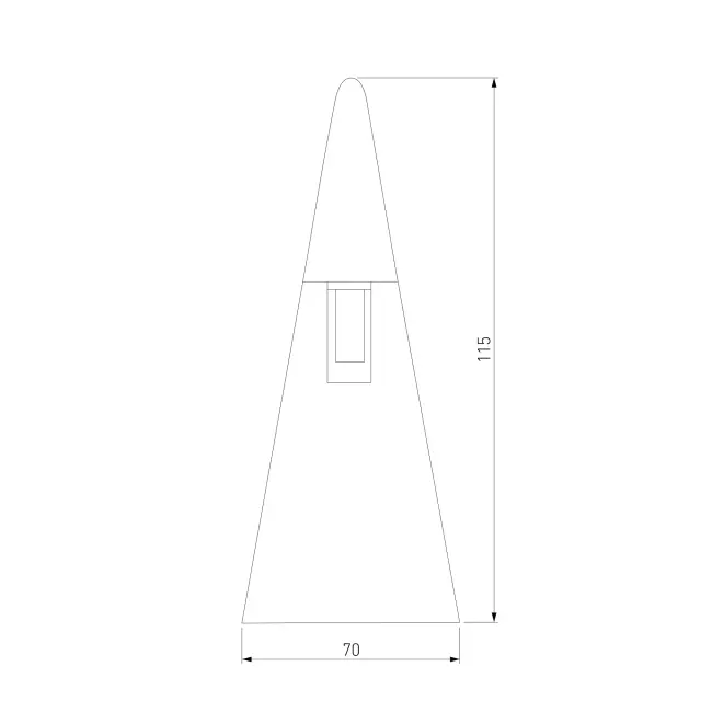 Esthetic Magnetic Трековый светильник 5W 3000K (чёрный) 85117/01 — черный, ракурс 5