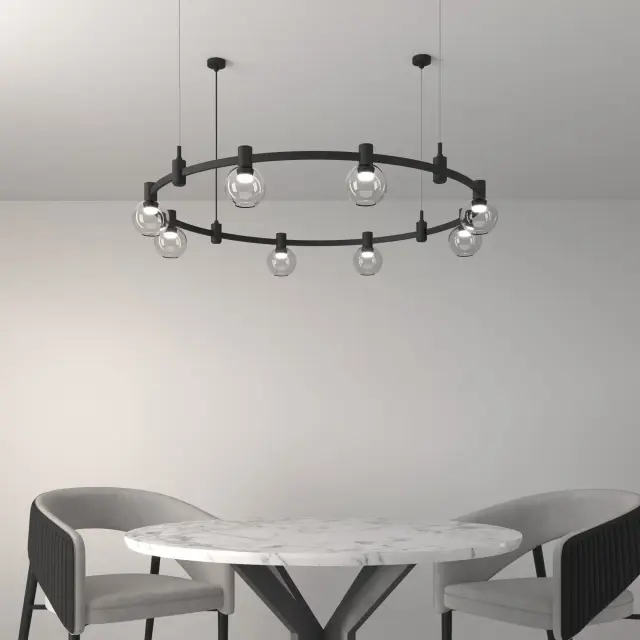 Esthetic Magnetic Трековый светильник 3W 3000K (чёрный) 85119/01 — черный, ракурс 4